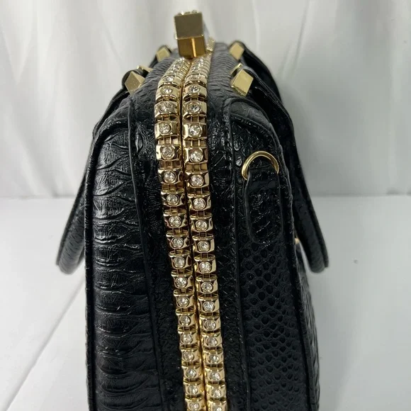 Elegant Black and White Women's Handbag Unbranded - Picture 4 of 11